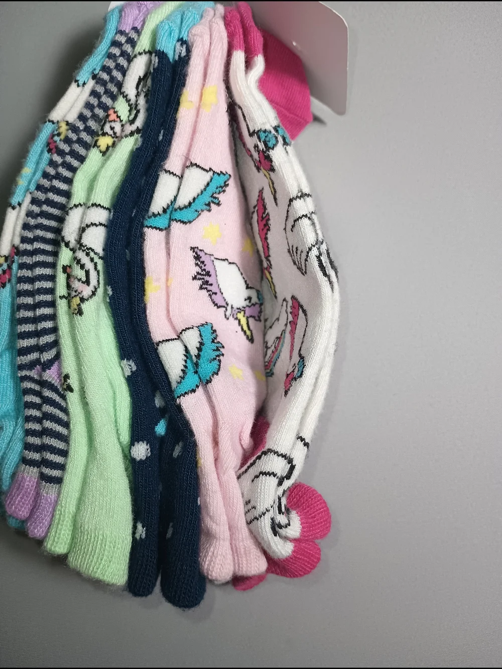 Wonder Nation Girls' No Show Socks